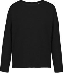 Ladies' oversized sweatshirt