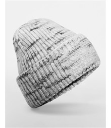 Chunky Knitted Patch Beanie