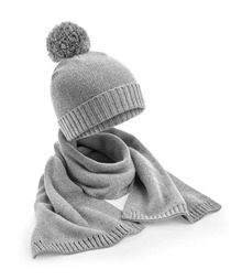 Knitted Scarf&Beanie Gift Set