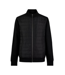 Quilted Full Zip Sweatshirt