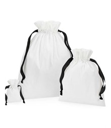 Cotton Bag with Ribbon Cord