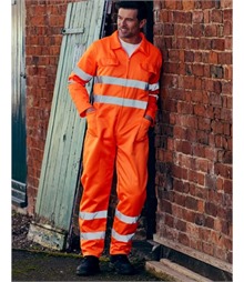 Hi-Vis Polycotton Coverall