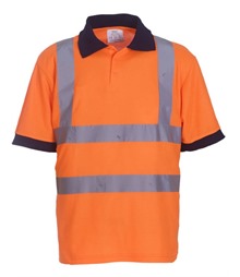 Hi-Vis Short Sleeve Polo Shirt