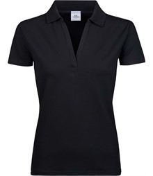 Women's Luxury Stretch V-Neck Polo