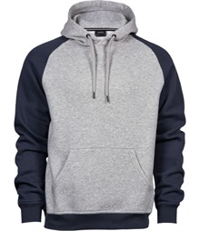 Mens Two-Tone Hooded Sweat