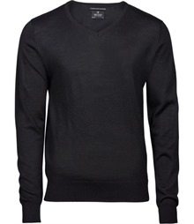Men's V Neck Knitted Sweater