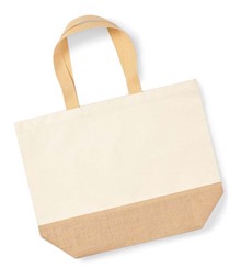 Jute Base Canvas Tote XL