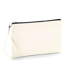 Canvas Wristlet Pouch