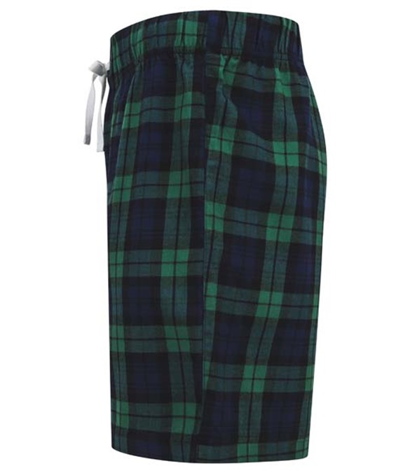 Tartan lounge shorts