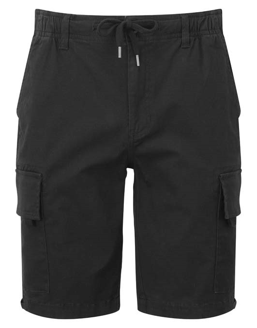 Men’s drawstring cargo utility shorts