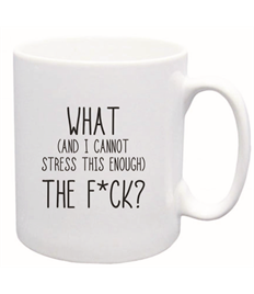 WTF Printed Mug