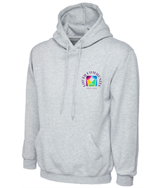 Louth Community Panto Hoodie Small Logo