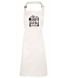 Lick the spoon Apron.