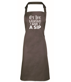 It's the weekend apron