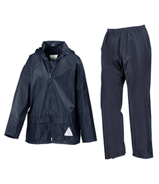 Donington on Bain Primary Junior waterproof jacket and trouser set