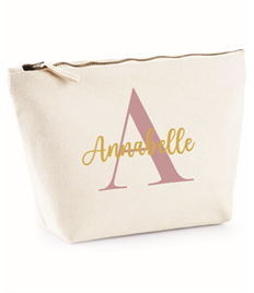 Personalised Name Make up Bag