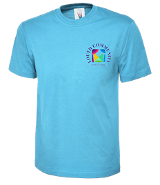 Louth Community Panto T-Shirts Small Logo