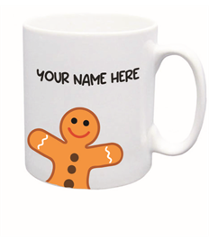 Personalised Gingerbread Mug