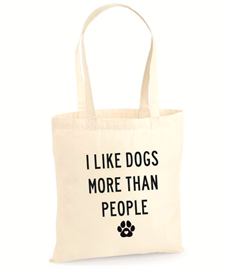 I Like Dogs Tote Bag
